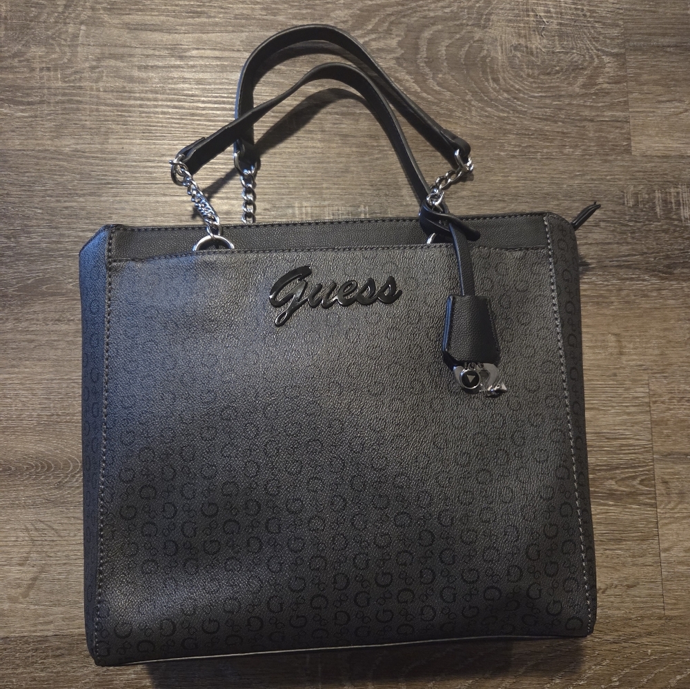 Guess Black Tote Bag